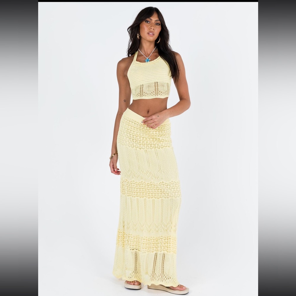 Princess Polly yellow set